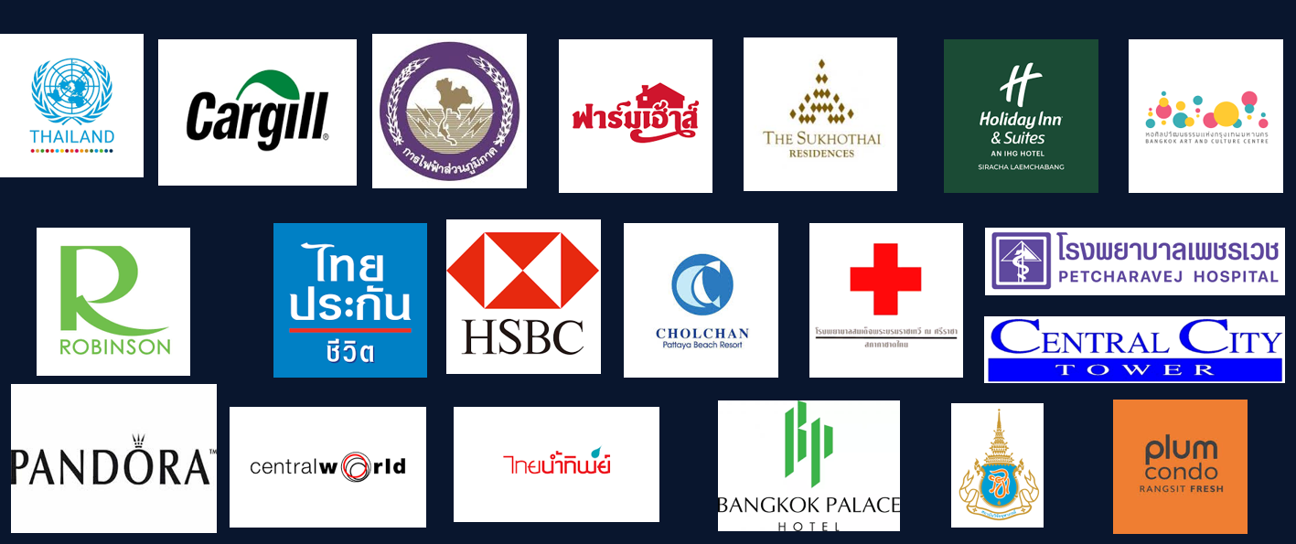 พันธมิตรความสำเร็จและโครงการที่เคยร่วมงาน